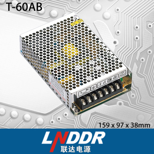 供應LED開關(guān) 電源 T-60W三路輸出開關(guān) 電源 led開關(guān) 電源 廠家